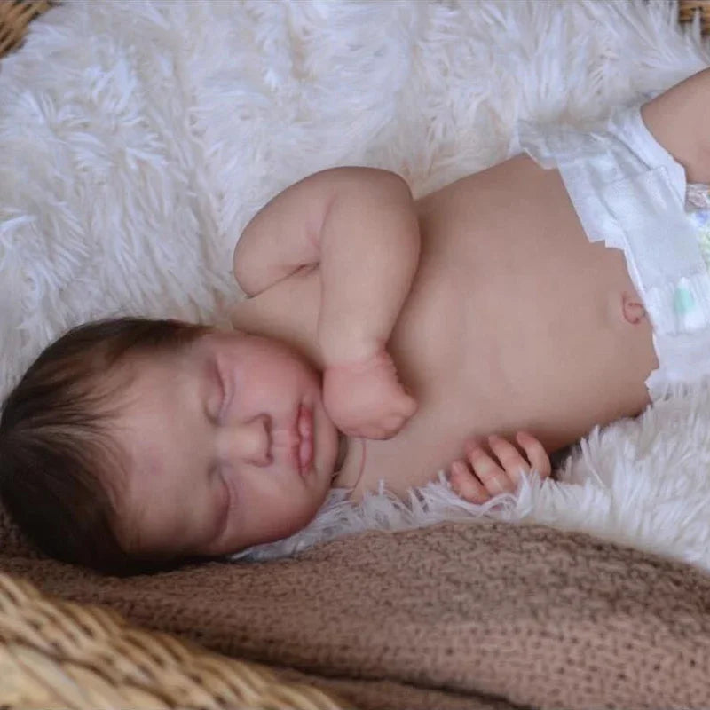 Wesley - 19inch Full Body Silicone Reborn Doll