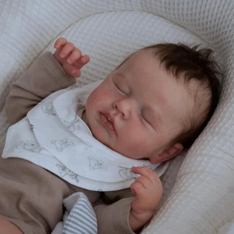 Wesley - 19inch Full Body Silicone Reborn Doll