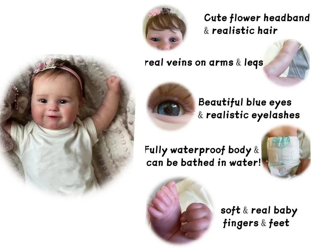 Qiqi - 22 Inch reborn doll