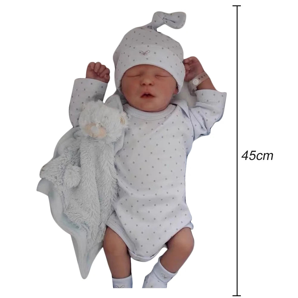 Ted - 18 Inch full silicone baby