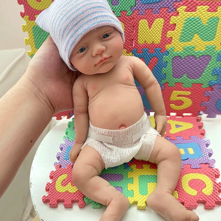 Toby - 12 Inch Full body silicone baby