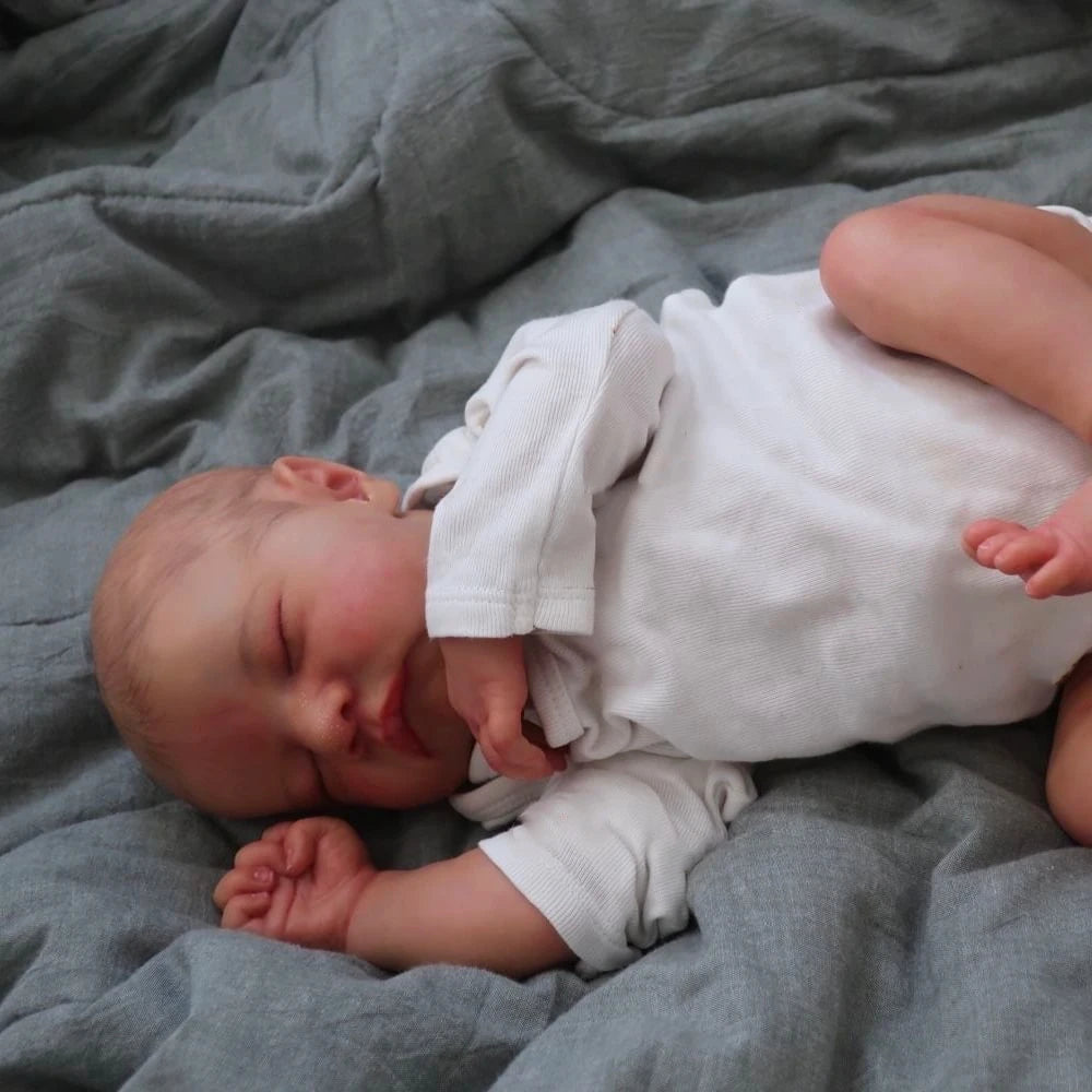 Theo - 19 Inch Full silicone reborn baby