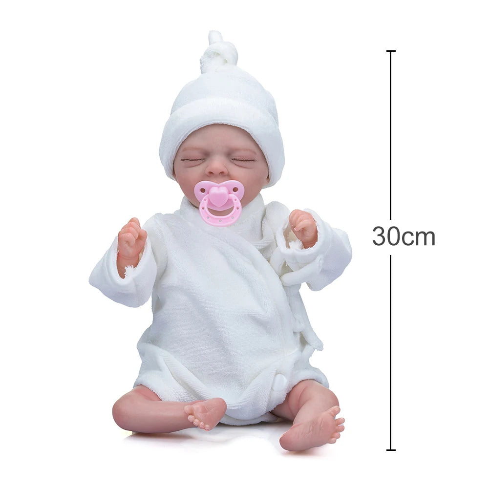 Ted - 18 Inch full silicone baby