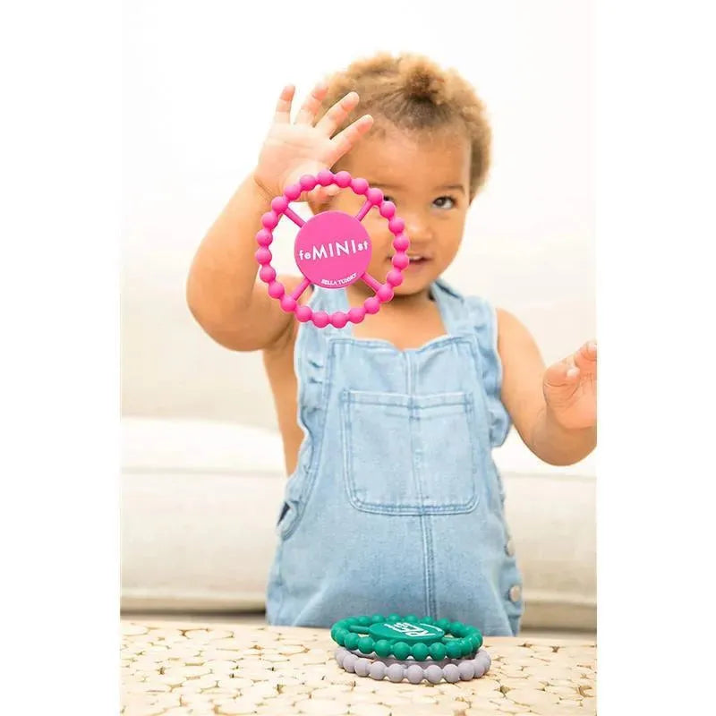 Bella Tunno Who Runs The World Happy Teether