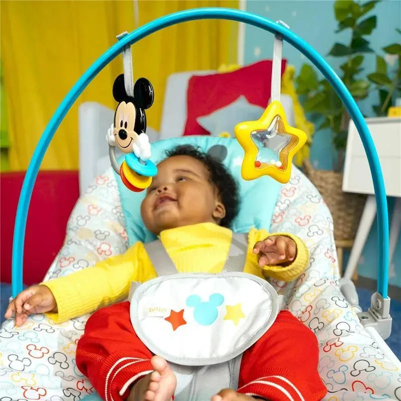 Bright Starts - Disney Baby Mickey Mouse Infant To Toddler Rocker