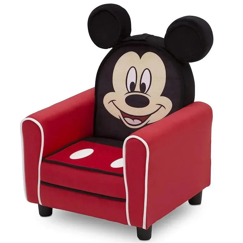 Delta Children - Figural Upholstered Kids Chair, Mickey Mouse