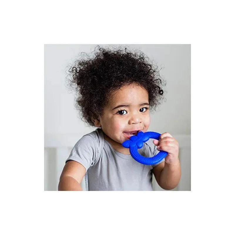 Green Sprouts Silicone Fruit Teether, Apple