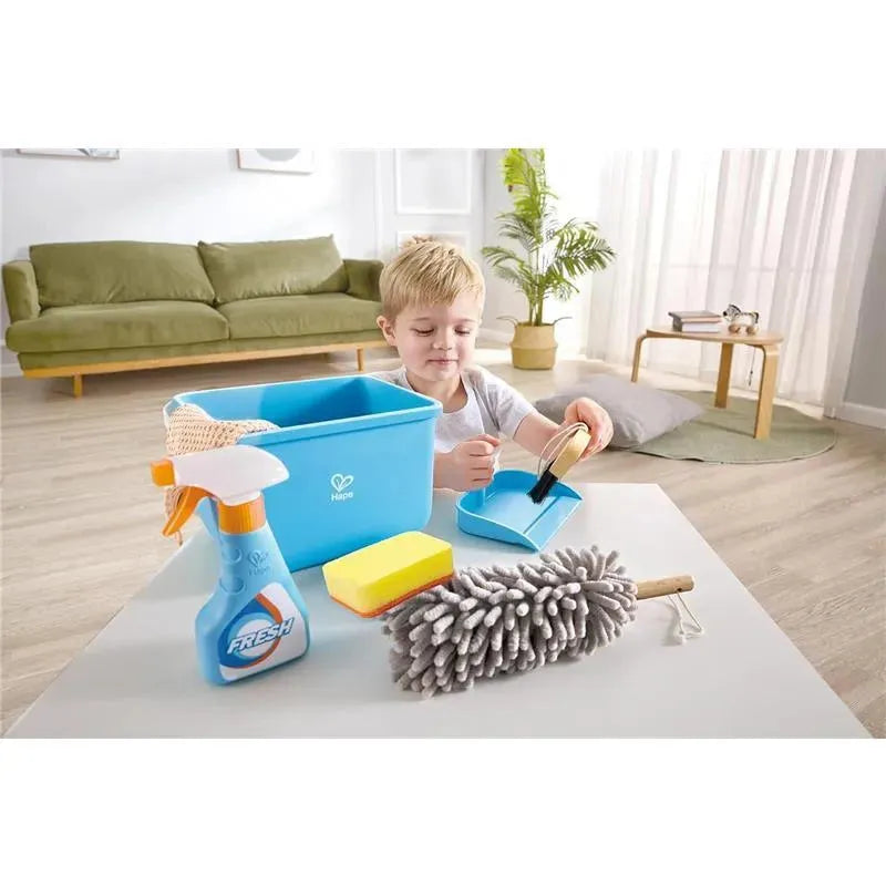 Hape - Kids Toy Cleaning Game