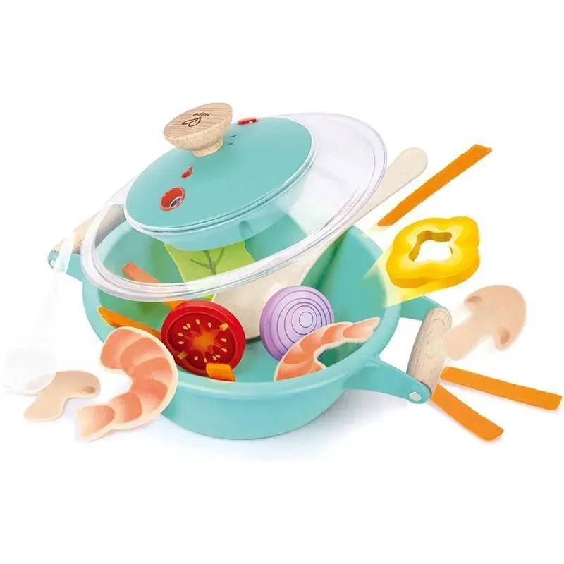 Hape - Little Chef Cooking & Steam Playset