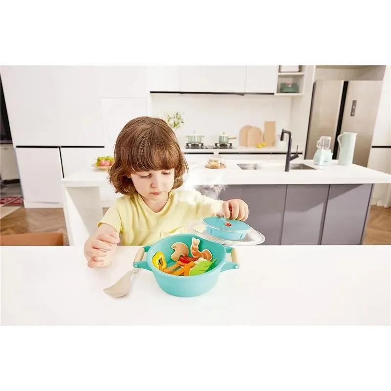 Hape - Little Chef Cooking & Steam Playset