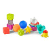 Infantino - Wwo Balls, Blocks & Cups Activity Set