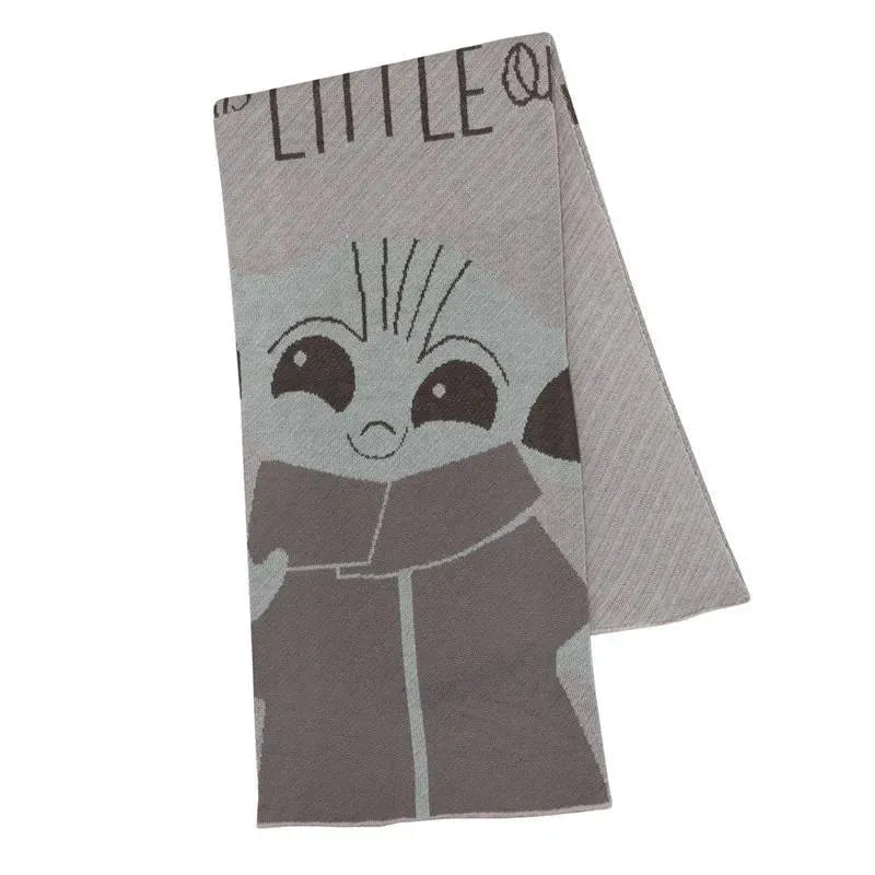 Lambs & Ivy - Baby Knit Blanket, The Child Baby Yoda