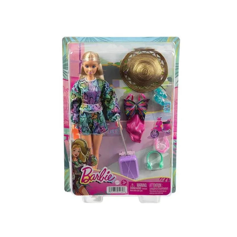 Mattel - Barbie Summer Travel Doll