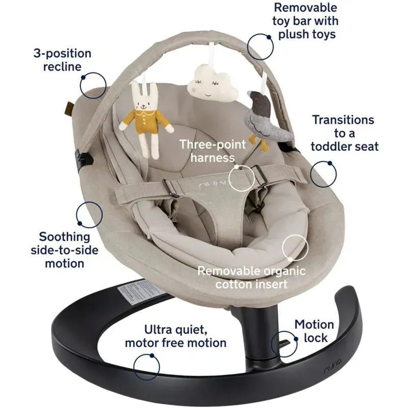 Nuna - Leaf Grow Swing, Hazelwood