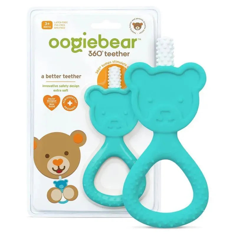 Oogiebear - 360° Baby Teether, Seafoam