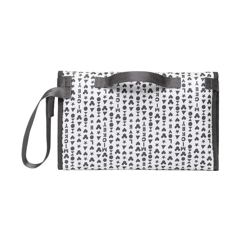 Petunia - Nimber Diaper Clutch + Changer In Love Mickey Mouse