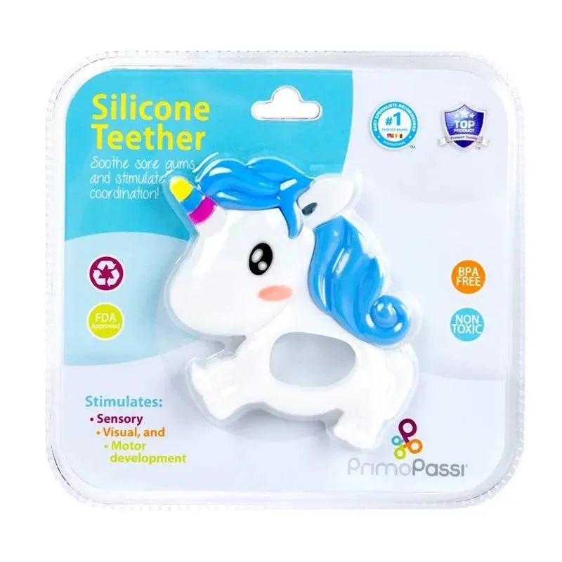 Primo Passi - Silicone Baby Teether, Unicorn