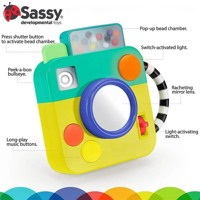 Sassy - Busy Box Camera Musical Toy