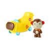 Skip Hop - Car Plane Toy with Monkey Figurine, Zoo Crew