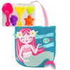 Stephen Joseph - Beach Totes & Sand Toy Play Set, Mermaid