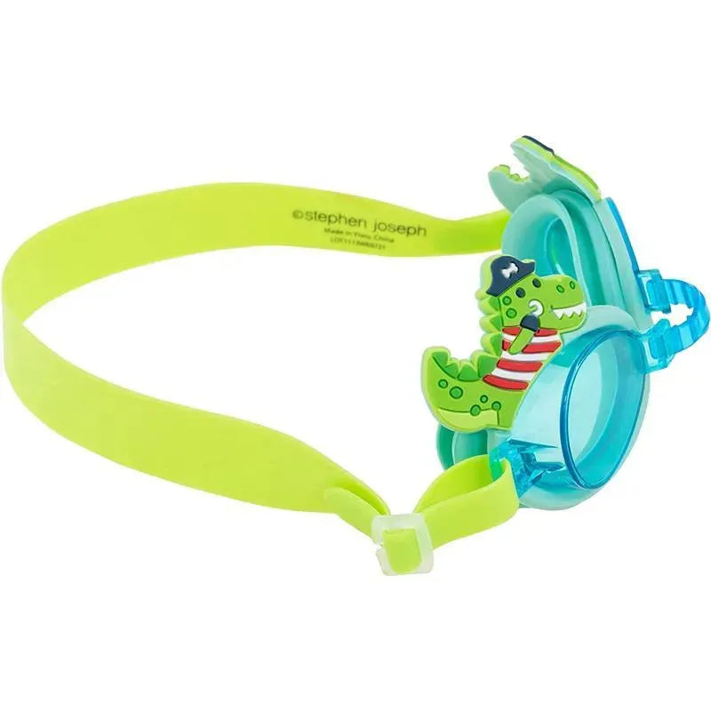 Stephen Joseph - Toddler Swim Goggles, Dino Pirate